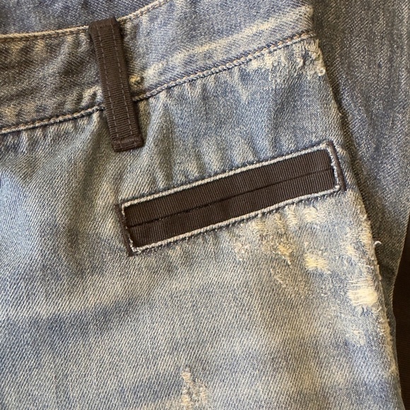 NWT Dolce & Gabbana Straight Leg Distressed Jeans Size 40 - Picture 7 of 14